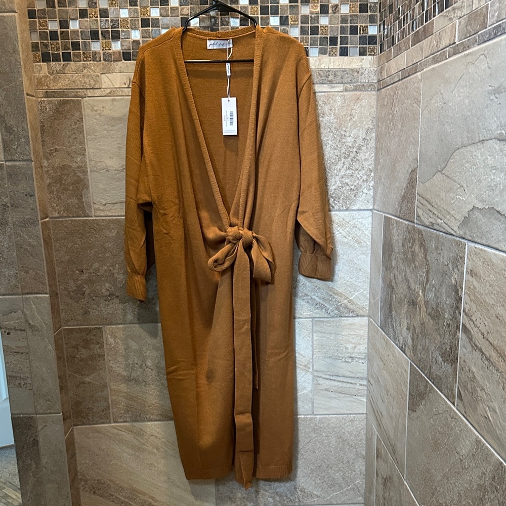 Petal & Pup Brown Maxi Dress